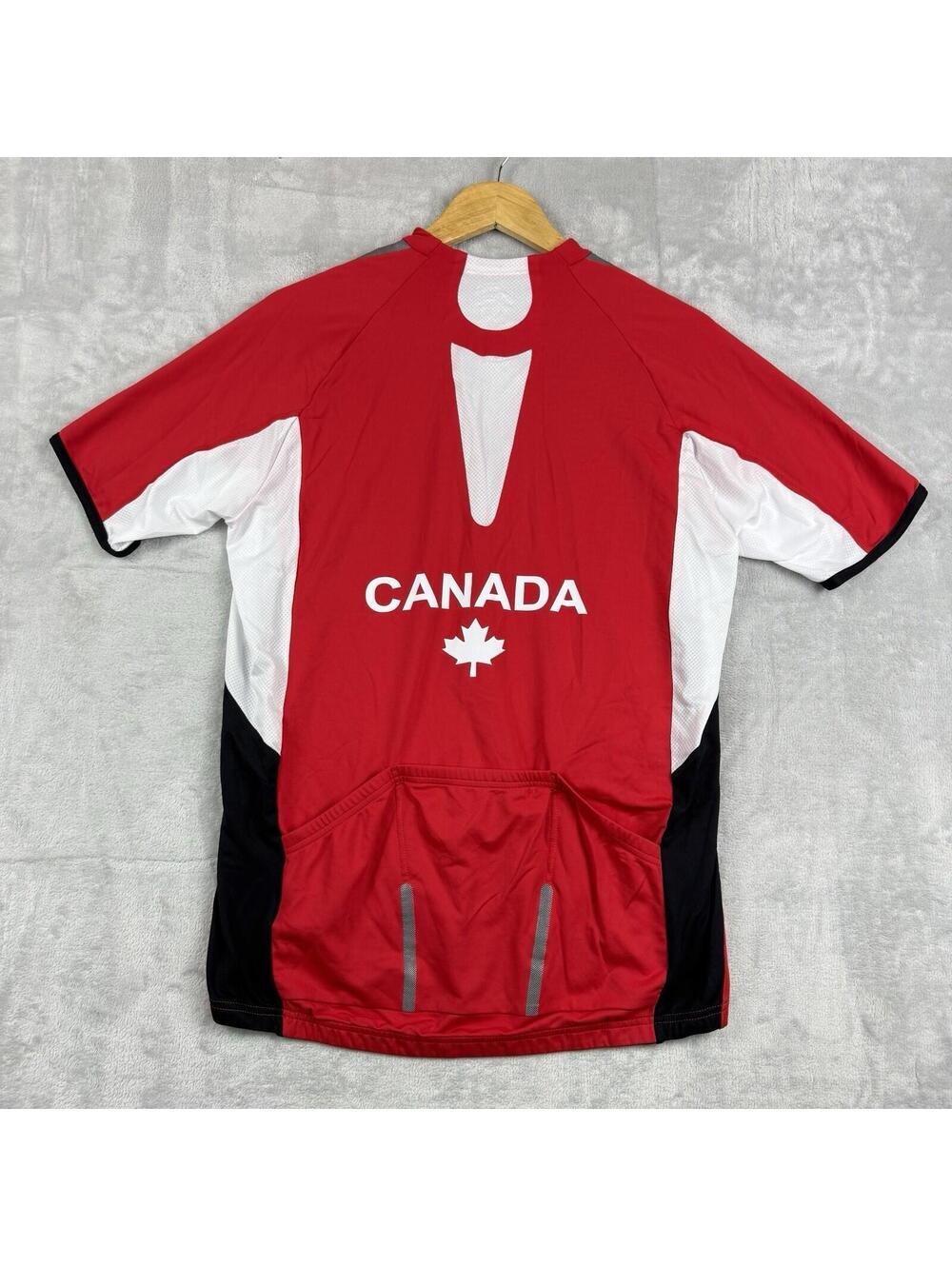 GORE BIKE WEAR Cycling Jersey Mens XL Canada Short Sleeve Full Zip Road Bike Kit
